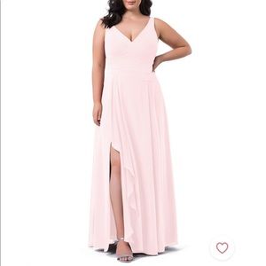 Azazie Kori bridesmaid dress - A12 - blushing pink